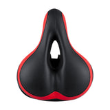 Maxbell Bicycle Seat Memory Foam Padding Simple Assembly Accessories Shock Absorbing Red