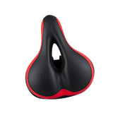 Maxbell Bicycle Seat Memory Foam Padding Simple Assembly Accessories Shock Absorbing Red