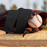 Maxbell 2x Softball and Baseball Glove Strap Adjustable Premium Baseball Glove Strap Black