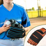 Maxbell 2x Softball and Baseball Glove Strap Adjustable Premium Baseball Glove Strap Blue