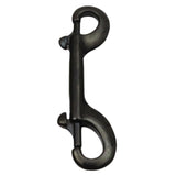 Maxbell Double Ended Bolt Snap Clip for Water Bucket Equine Linking Dog Leash Collar 100 mm Black