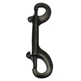 Maxbell Double Ended Bolt Snap Clip for Water Bucket Equine Linking Dog Leash Collar 100 mm Black