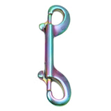 Maxbell Double Ended Bolt Snap Clip for Water Bucket Equine Linking Dog Leash Collar 100 mm Colorful