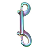 Maxbell Double Ended Bolt Snap Clip for Water Bucket Equine Linking Dog Leash Collar 100 mm Colorful