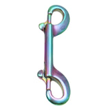 Maxbell Double Ended Bolt Snap Clip for Water Bucket Equine Linking Dog Leash Collar 100 mm Colorful