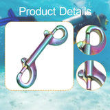 Maxbell Double Ended Bolt Snap Clip for Water Bucket Equine Linking Dog Leash Collar 100 mm Colorful
