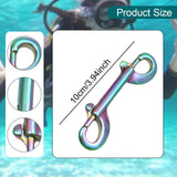 Maxbell Double Ended Bolt Snap Clip for Water Bucket Equine Linking Dog Leash Collar 100 mm Colorful