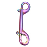 Maxbell Double Ended Bolt Snap Clip for Water Bucket Equine Linking Dog Leash Collar 115 mm Colorful