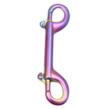 Maxbell Double Ended Bolt Snap Clip for Water Bucket Equine Linking Dog Leash Collar 115 mm Colorful