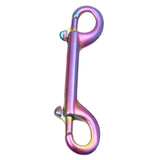 Maxbell Double Ended Bolt Snap Clip for Water Bucket Equine Linking Dog Leash Collar 115 mm Colorful