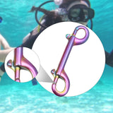 Maxbell Double Ended Bolt Snap Clip for Water Bucket Equine Linking Dog Leash Collar 115 mm Colorful