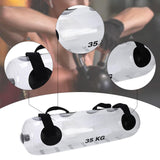 Maxbell Water Weights Bag with Handle Strength Agility Training for Dorm Workout Gym 80cmx23cm