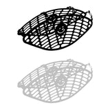 Maxbell Bike Rear Wheel Net Foot Guard Protector Easy to Install Cycling Accessories Black