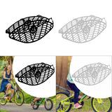 Maxbell Bike Rear Wheel Net Foot Guard Protector Easy to Install Cycling Accessories Black