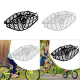 Maxbell Bike Rear Wheel Net Foot Guard Protector Easy to Install Cycling Accessories Black