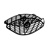 Maxbell Bike Rear Wheel Net Foot Guard Protector Easy to Install Cycling Accessories Black