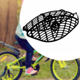 Maxbell Bike Rear Wheel Net Foot Guard Protector Easy to Install Cycling Accessories Black