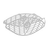 Maxbell Bike Rear Wheel Net Foot Guard Protector Easy to Install Cycling Accessories White
