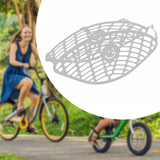 Maxbell Bike Rear Wheel Net Foot Guard Protector Easy to Install Cycling Accessories White