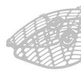 Maxbell Bike Rear Wheel Net Foot Guard Protector Easy to Install Cycling Accessories White