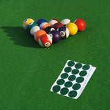 Maxbell Billiard Cloth Repair Patches Maintenance Mending Pool Table Marker Stickers 6cm Round