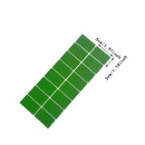 Maxbell Billiard Cloth Repair Patches Maintenance Mending Pool Table Marker Stickers 5x3cm Rectangle