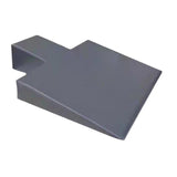 Maxbell Pilates Wedge Block Upholstered Wedge for Balance Muscle Building Stretching Black