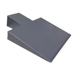 Maxbell Pilates Wedge Block Upholstered Wedge for Balance Muscle Building Stretching Black