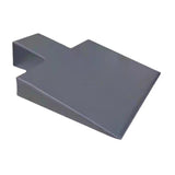 Maxbell Pilates Wedge Block Upholstered Wedge for Balance Muscle Building Stretching Black