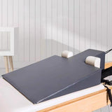 Maxbell Pilates Wedge Block Upholstered Wedge for Balance Muscle Building Stretching Black