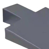 Maxbell Pilates Wedge Block Upholstered Wedge for Balance Muscle Building Stretching Black