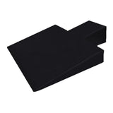 Maxbell Pilates Wedge Block Upholstered Wedge for Balance Muscle Building Stretching Gray