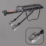 Maxbell Bicycle Rear Rack Quick Release with Reflector Easily Install Aluminum Alloy