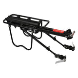 Maxbell Bicycle Rear Rack Quick Release with Reflector Easily Install Aluminum Alloy