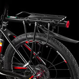 Maxbell Bicycle Rear Rack Quick Release with Reflector Easily Install Aluminum Alloy