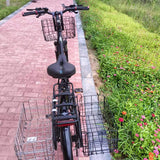 Maxbell Bike Handlebar Folding Wire Basket for Cat Carrier Easily Install Heavy Duty