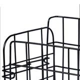 Maxbell Bike Handlebar Folding Wire Basket for Cat Carrier Easily Install Heavy Duty
