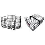 Maxbell Bike Handlebar Folding Wire Basket for Cat Carrier Easily Install Heavy Duty