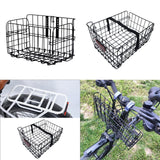 Maxbell Bike Handlebar Folding Wire Basket for Cat Carrier Easily Install Heavy Duty
