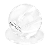 Maxbell Pool Ball Training Acrylic Sturdy Aiming Practice Tool Snooker Training Ball Hole 16mm Clear