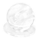 Maxbell Pool Ball Training Acrylic Sturdy Aiming Practice Tool Snooker Training Ball Hole 16mm Clear
