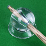 Maxbell Pool Ball Training Acrylic Sturdy Aiming Practice Tool Snooker Training Ball Hole 16mm Clear