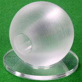 Maxbell Pool Ball Training Acrylic Sturdy Aiming Practice Tool Snooker Training Ball Hole 16mm Frosted