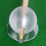 Maxbell Pool Ball Training Acrylic Sturdy Aiming Practice Tool Snooker Training Ball Hole 16mm Frosted