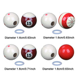 Maxbell Billiards Training Aid Skill Improvement Acrylic with Hole Portable Que Ball Chinese Hole 16mm A