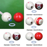 Maxbell Billiards Training Aid Skill Improvement Acrylic with Hole Portable Que Ball Chinese Hole 16mm A