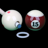 Maxbell Billiards Training Aid Skill Improvement Acrylic with Hole Portable Que Ball Chinese Hole 16mm A