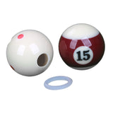 Maxbell Billiards Training Aid Skill Improvement Acrylic with Hole Portable Que Ball Chinese Hole 16mm A