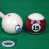 Maxbell Billiards Training Aid Skill Improvement Acrylic with Hole Portable Que Ball Chinese Hole 16mm A