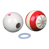 Maxbell Billiards Training Aid Skill Improvement Acrylic with Hole Portable Que Ball Chinese Hole 16mm B